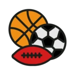Verschillende sport ballen Icon
