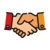 Handschudding akkoord Icon